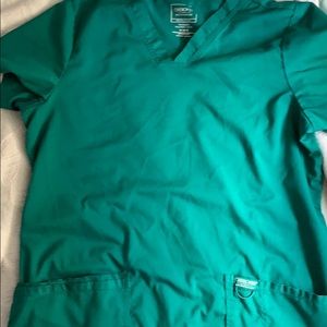 Scrub Top (Hunter Green)